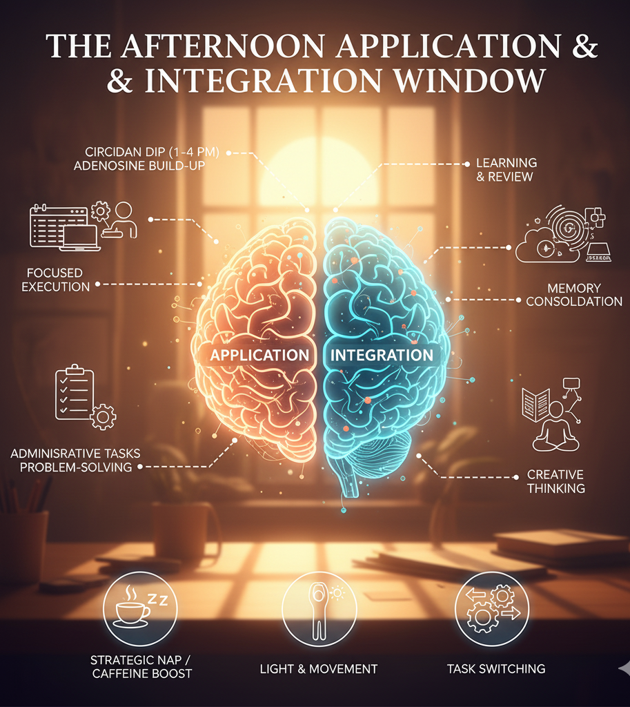 The Afternoon Application & Integration Window  What's the Best Time to Study for Class 10th Students