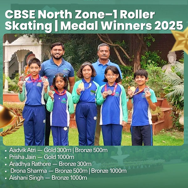 CBSE North Zone–1 Roller Skating Championship 2025