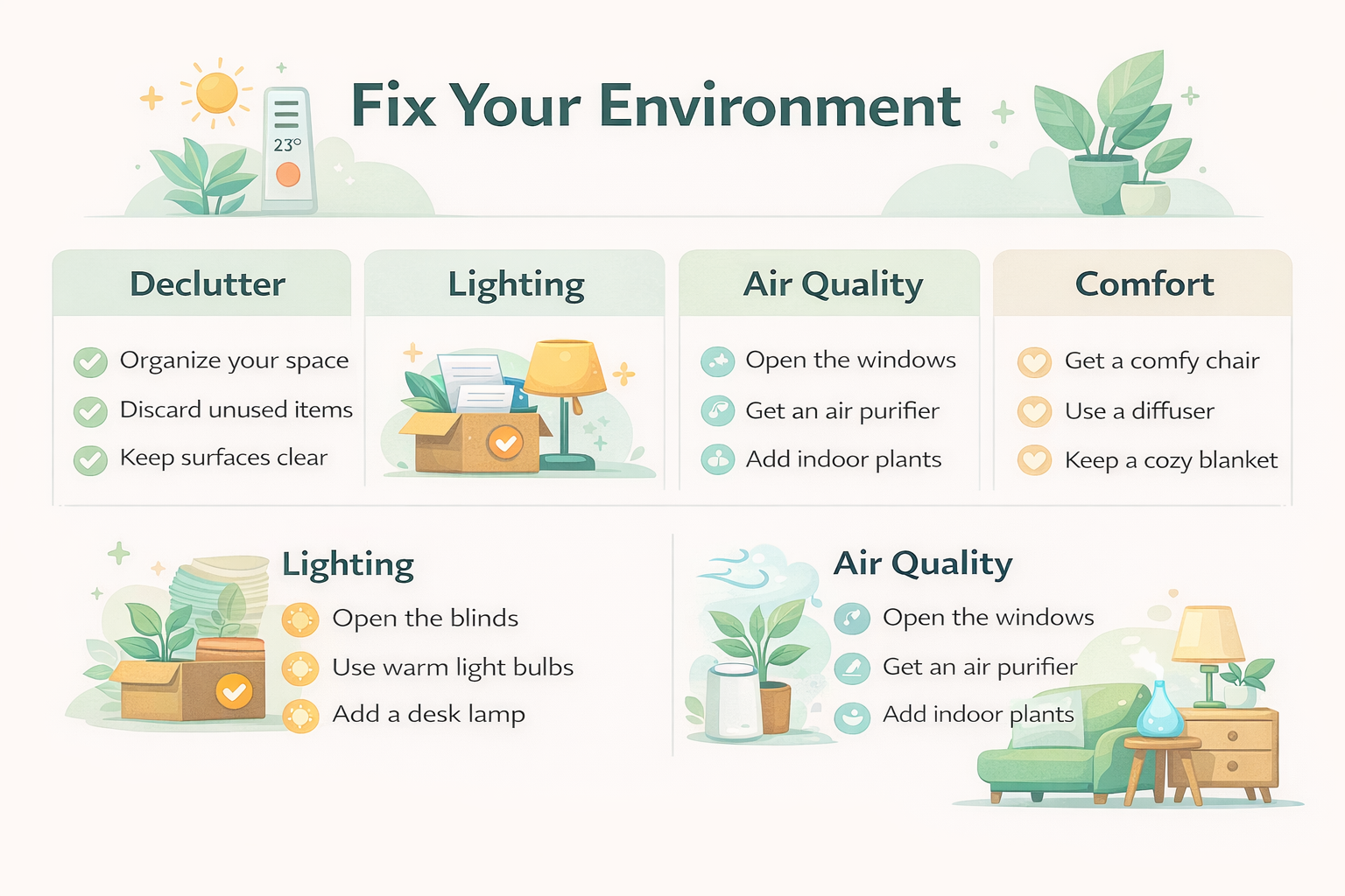 Fix Your Environment How to Avoid Brain Fog After Several Hours of Studying