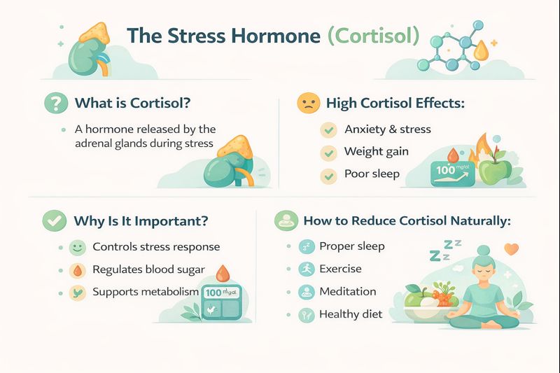 Stress Hormone Cortisol How to Avoid Brain Fog After Several Hours of Studying
