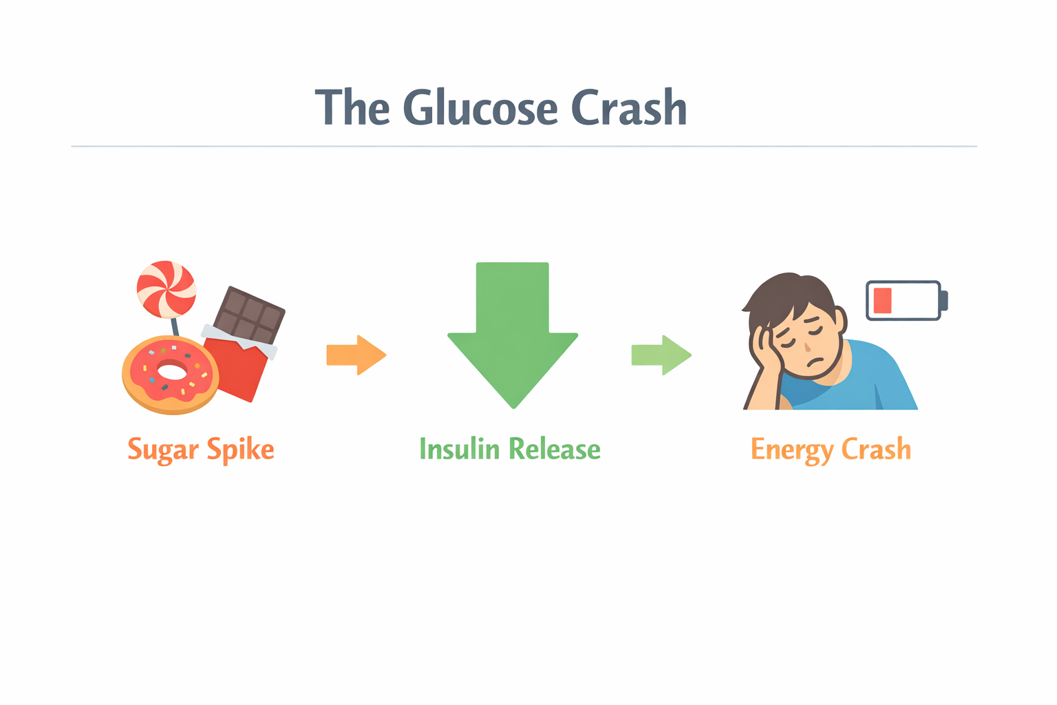 The Glucose Crash Why do I feel sleepy when I start studying What can I do